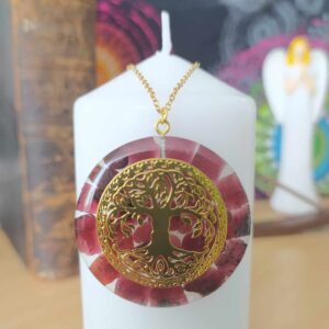 Granátový přívěsek