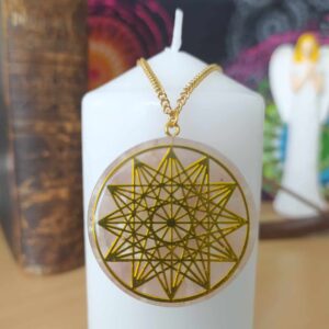 Růženínový přívěsek