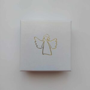 Krabička s andělem čtvercová