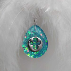 Anděl v modré kapce